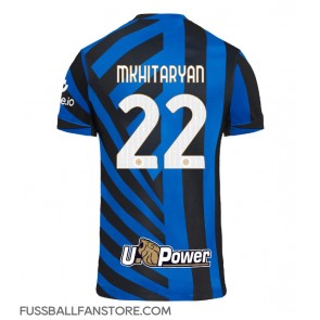 Inter Milan Henrikh Mkhitaryan #22 Replik Heimtrikot 2024-25 Kurzarm